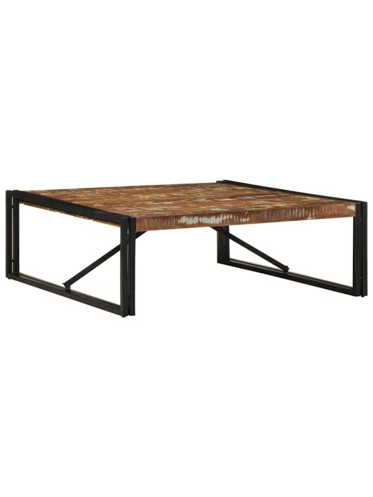Konferenční stolek vícebarevný 100x100x35 cm recyklované dřevo