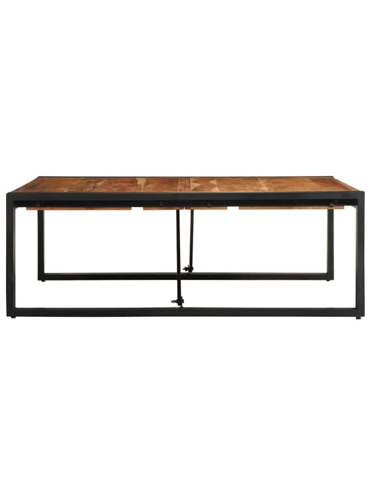 Konferenční stolek 100x100x35 cm masivní dřevo akácie