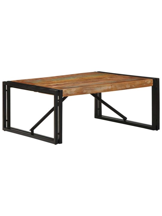 Konferenční stolek vícebarevný 80x80x35 cm recyklované dřevo