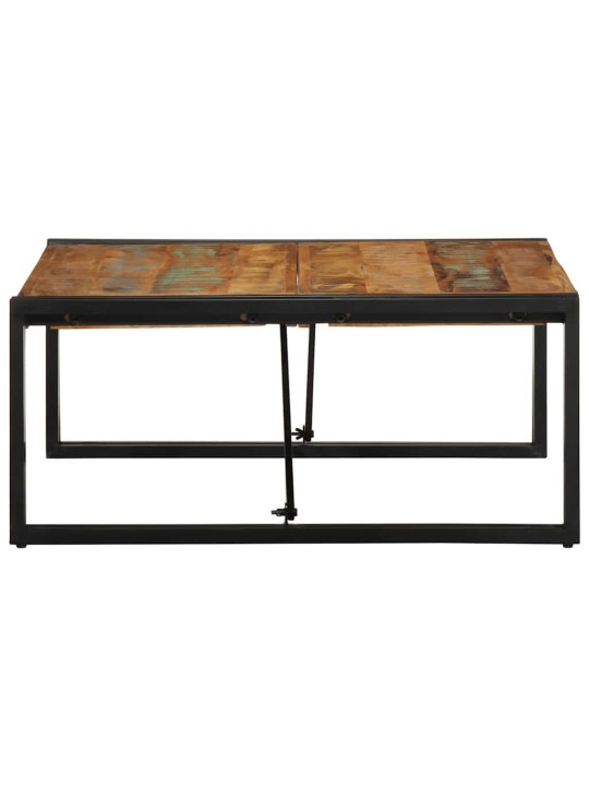 Konferenční stolek vícebarevný 80x80x35 cm recyklované dřevo