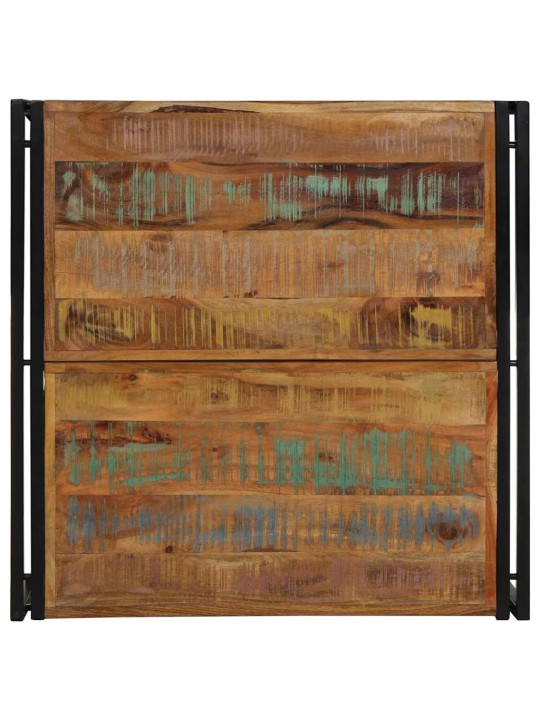 Konferenční stolek vícebarevný 80x80x35 cm recyklované dřevo