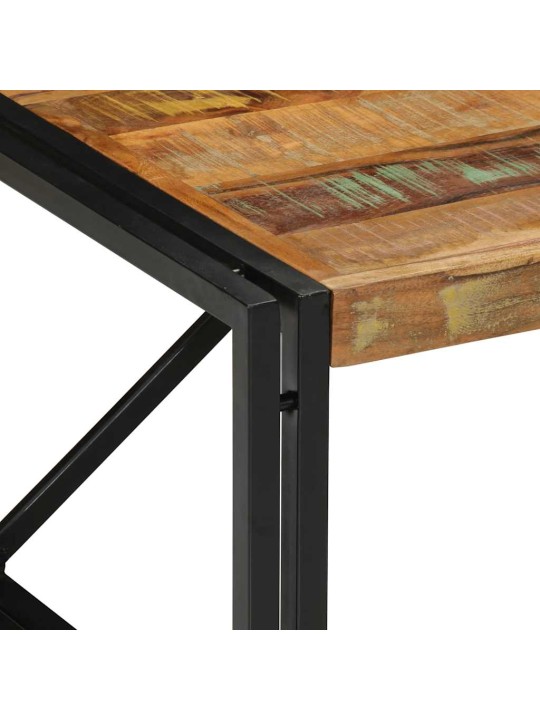 Konferenční stolek vícebarevný 80x80x35 cm recyklované dřevo