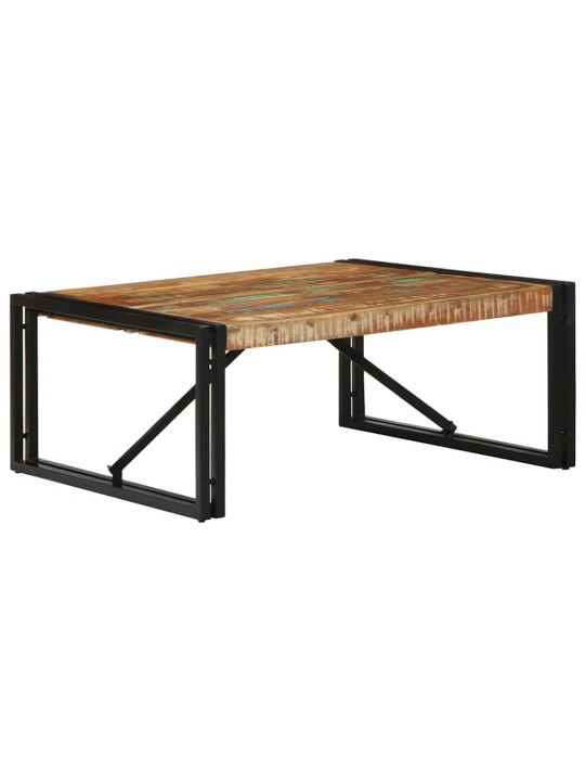 Konferenční stolek vícebarevný 80x80x35 cm recyklované dřevo