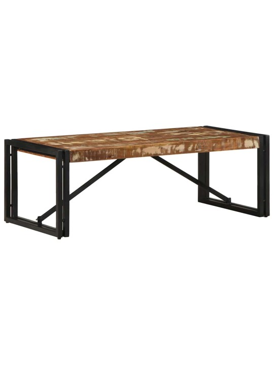 Konferenční stolek vícebarevný 100x50x35 cm recyklované dřevo