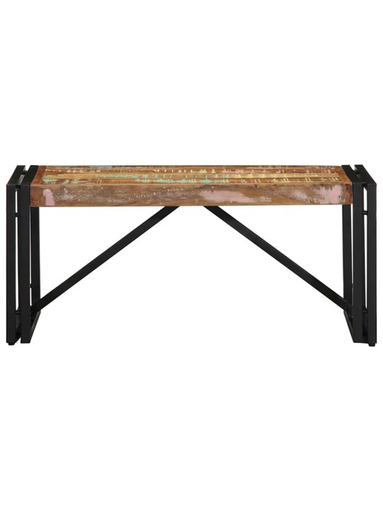 Konferenční stolek vícebarevný 80x40x35 cm recyklované dřevo