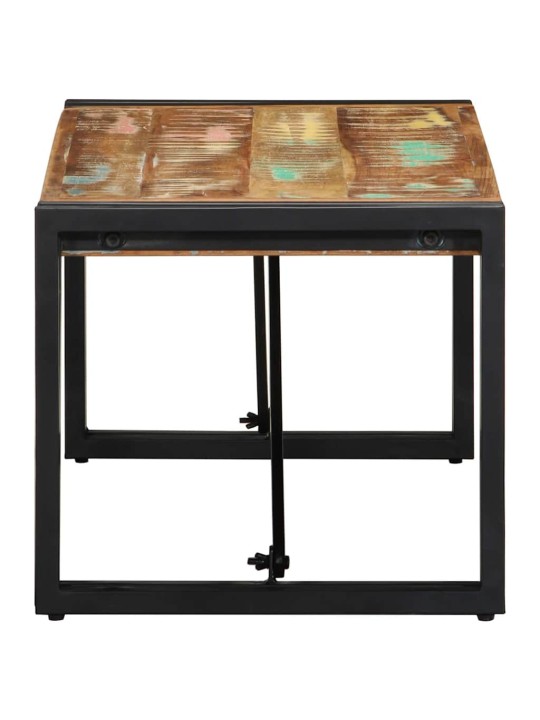 Konferenční stolek vícebarevný 80x40x35 cm recyklované dřevo