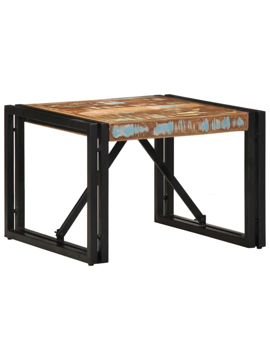 Konferenční stolek vícebarevný 50x50x35 cm recyklované dřevo