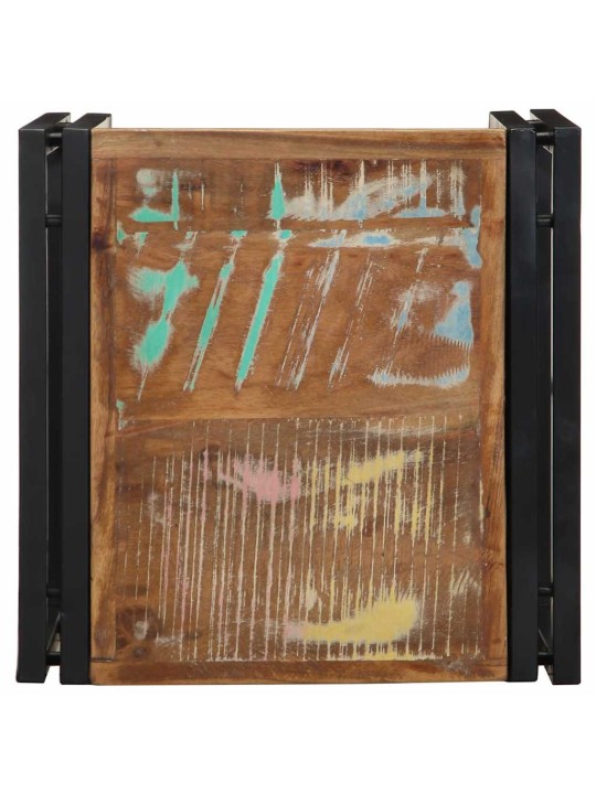 Konferenční stolek vícebarevný 40x40x35 cm recyklované dřevo