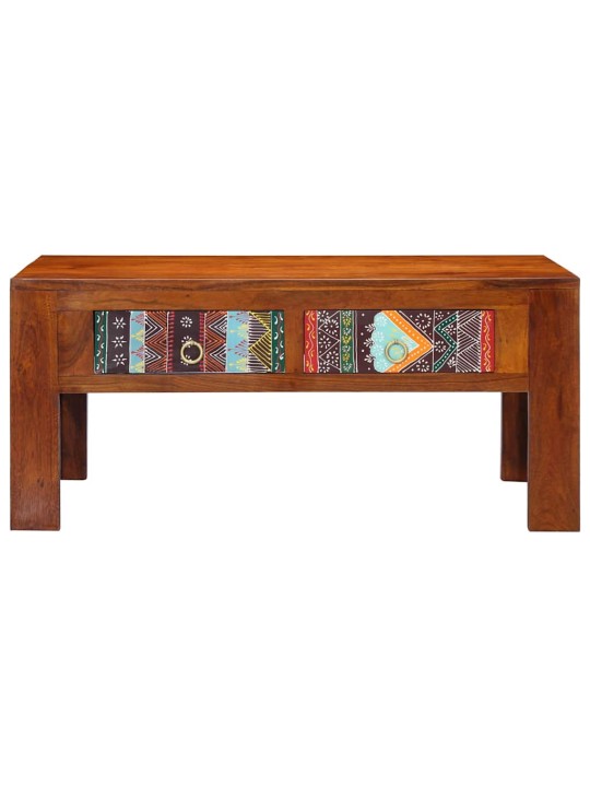 Konferenční stolek 90 x 50 x 40 cm masivní akáciové dřevo
