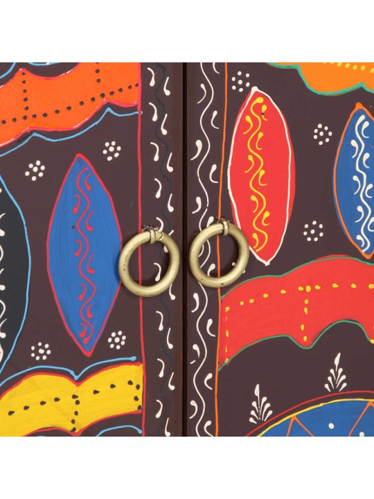 Příborník multicolour 50x35x60 masivní dřevo akácie