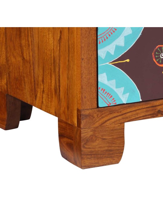 Příborník multicolour 50x35x60 masivní dřevo akácie