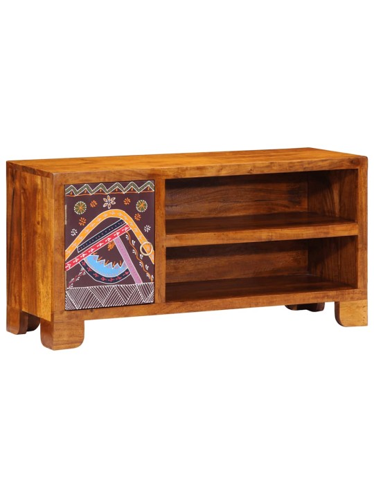 Tv skříňka multicolour 90x30x45 masivní dřevo akácie