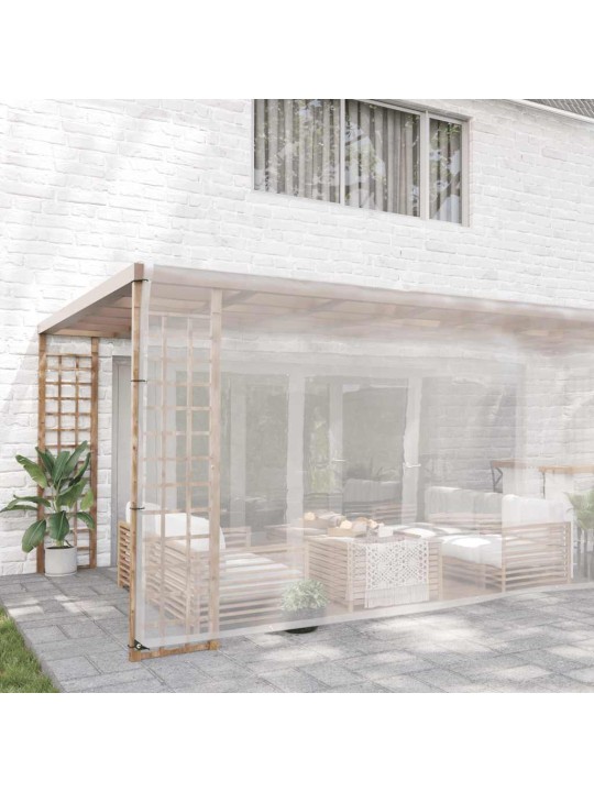 Čirá plachta s oky 6x12 m polyethylen
