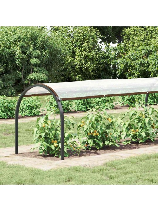 Čirá plachta s oky 1x12 m polyethylen