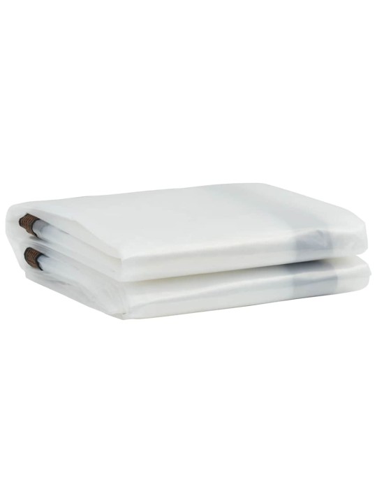 Čirá plachta s oky 2x12 m polyethylen