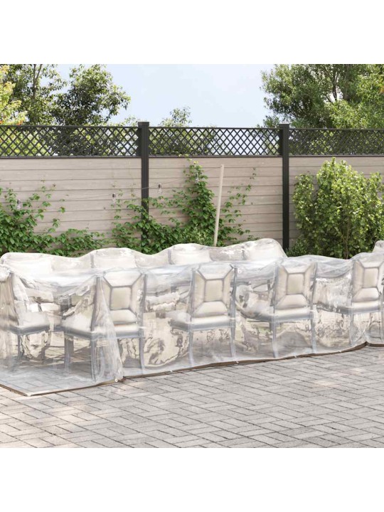 Čirá plachta s oky 3x8 m polyethylen