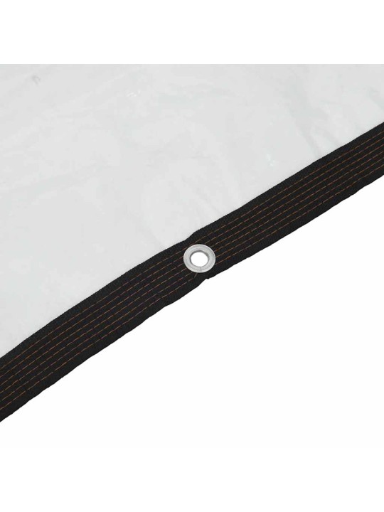 Čirá plachta s oky 3x10 m polyethylen