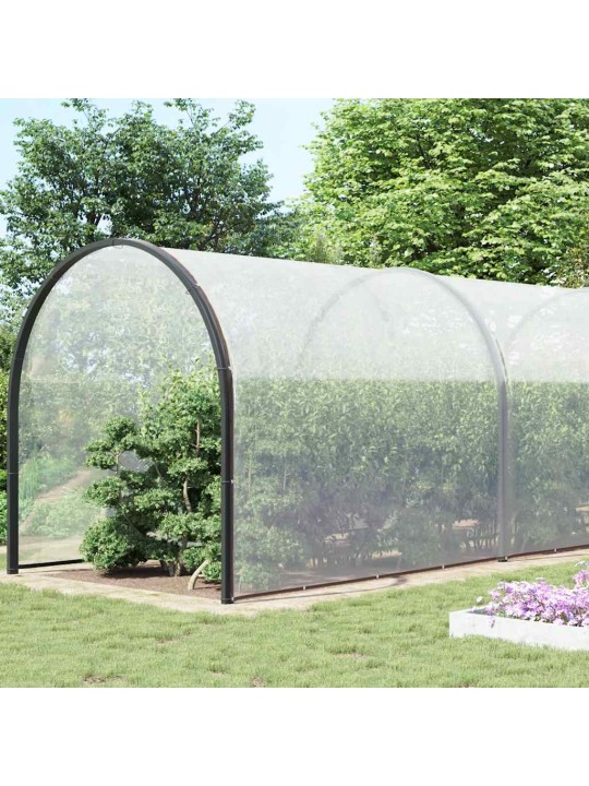 Čirá plachta s oky 8x12 m polyethylen