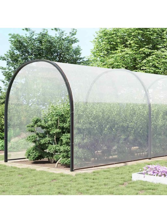 Čirá plachta s oky 12x12 m polyethylen
