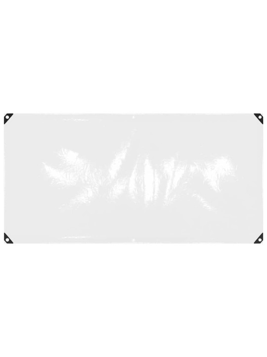 Čirá plachta s oky 1x2 m pvc