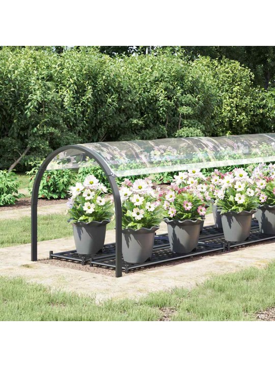 Čirá plachta s oky 1x4 m pvc