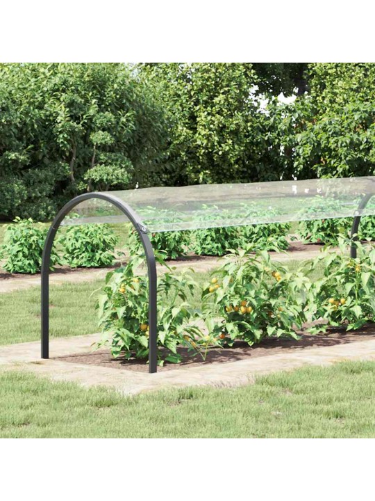 Čirá plachta s oky 1x6 m pvc
