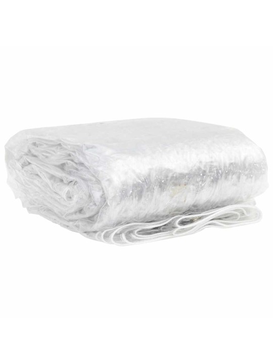 Čirá plachta s oky 1x8 m pvc