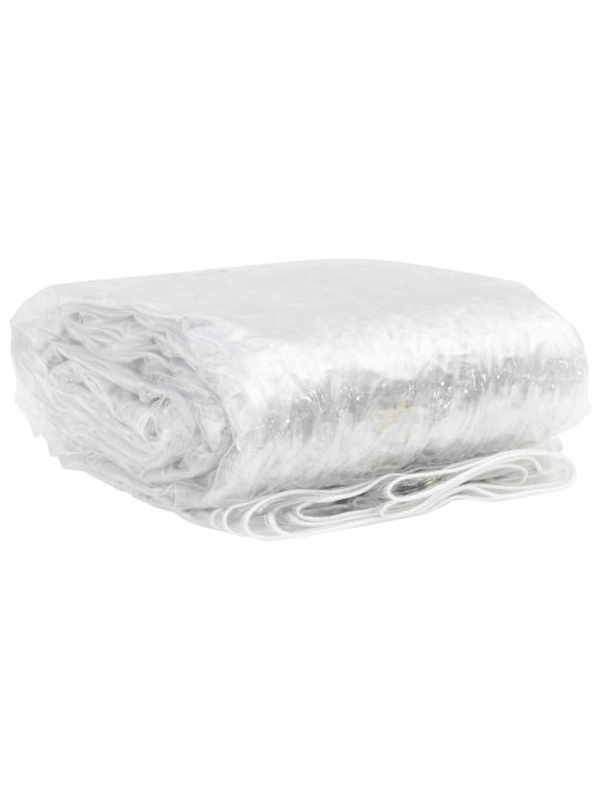 Čirá plachta s oky 1x12 m pvc
