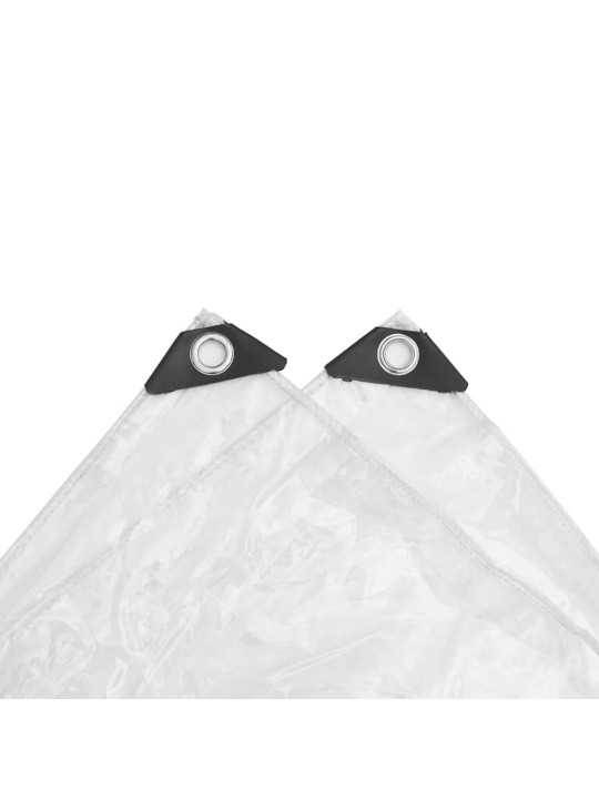Čirá plachta s oky 1x12 m pvc