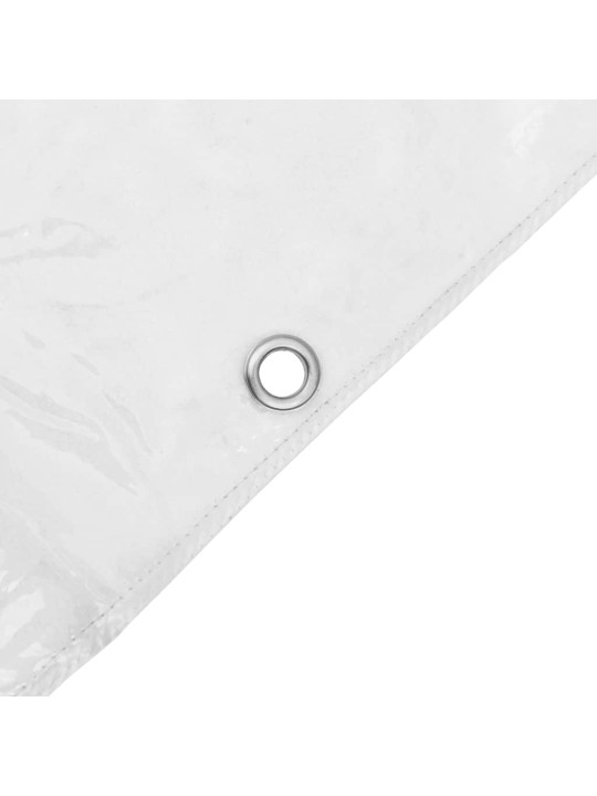 Čirá plachta s oky 1x12 m pvc