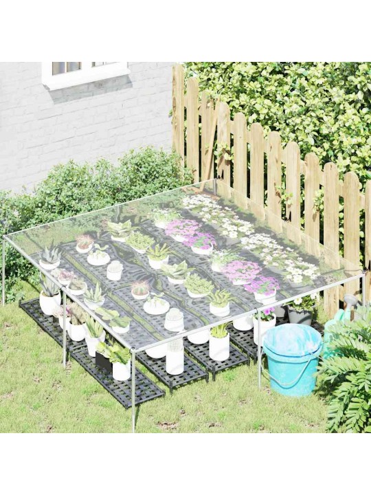 Čirá plachta s oky 2x2 m pvc