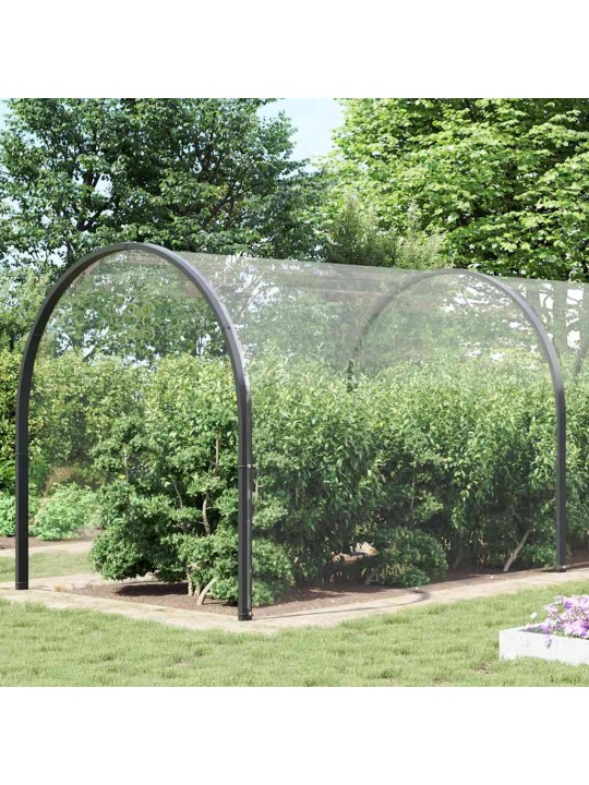 Čirá plachta s oky 5x12 m pvc