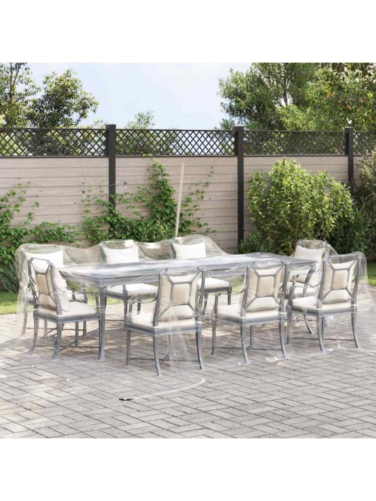 Čirá plachta s oky 6x6 m pvc