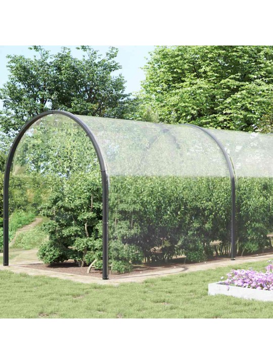 Čirá plachta s oky 6x12 m pvc