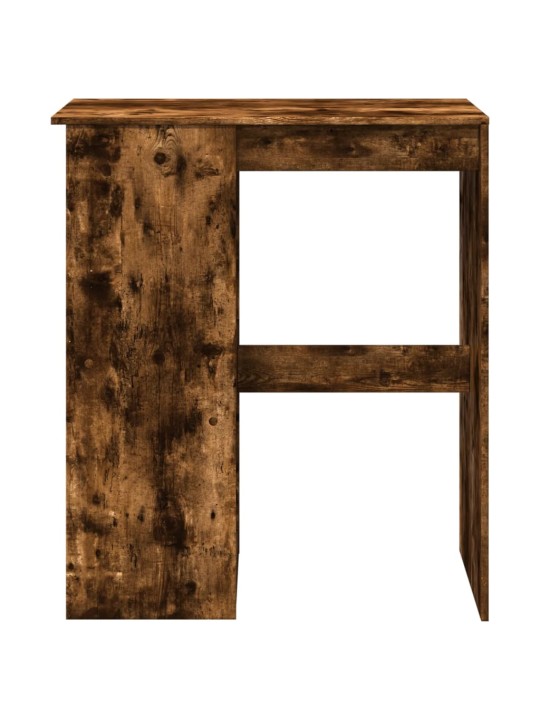 Barový stůl s regály kouřový dub 90 x 47,5 x 103,5 cm kompozit