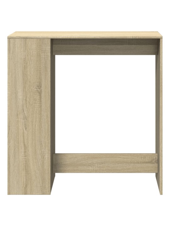 Barový stůl s regály dub sonoma 101 x 40 x 103,5 cm kompozit