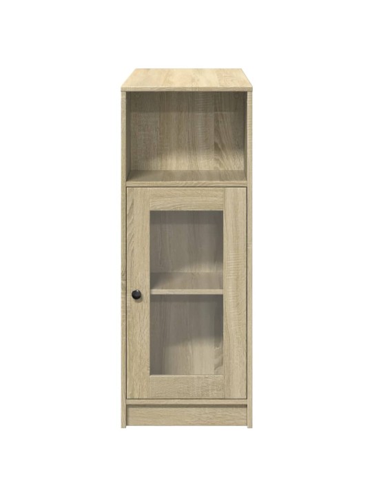 Barový stůl s regály dub sonoma 101 x 40 x 103,5 cm kompozit