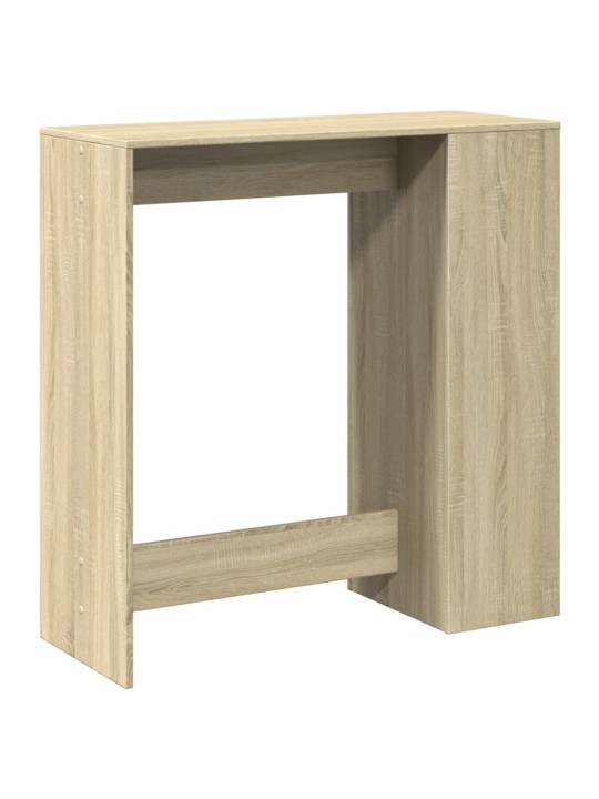 Barový stůl s regály dub sonoma 101 x 40 x 103,5 cm kompozit