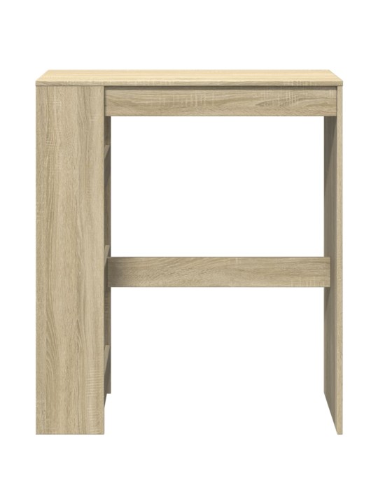 Barový stůl s regály dub sonoma 90 x 40 x 103,5 cm kompozit