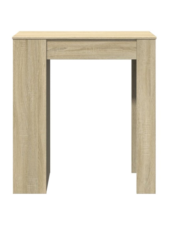 Barový stůl s regály dub sonoma 95 x 47 x 103,5 cm kompozit