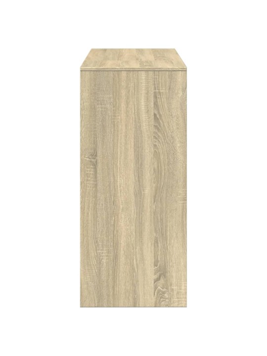 Barový stůl s policí dub sonoma 124 x 46 x 103,5 cm kompozit