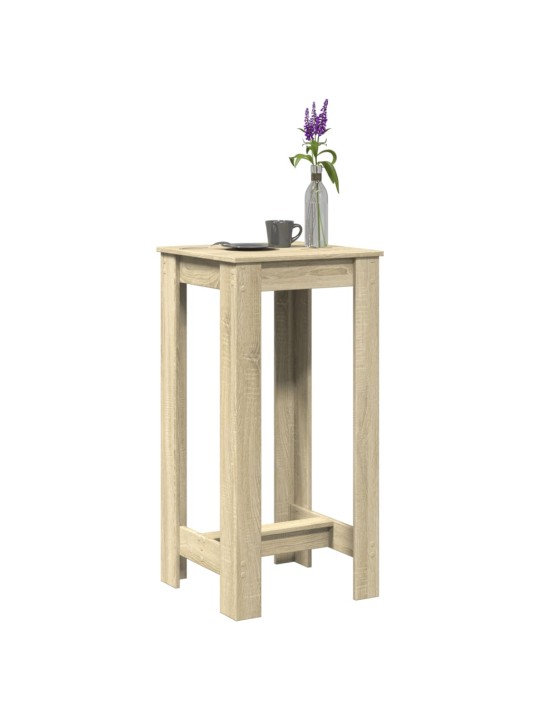 Barový stůl dub sonoma 51 x 50 x 103,5 cm kompozitní dřevo