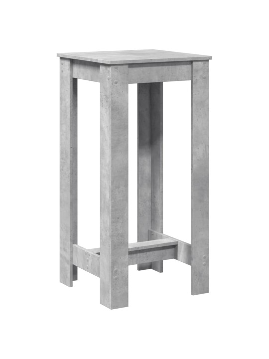 Barový stůl betonově šedý 51 x 50 x 103,5 cm kompozitní dřevo