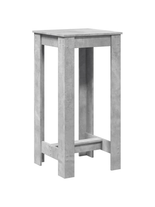 Barový stůl betonově šedý 51 x 50 x 103,5 cm kompozitní dřevo