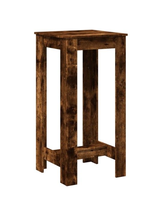 Barový stůl kouřový dub 51 x 50 x 103,5 cm kompozitní dřevo