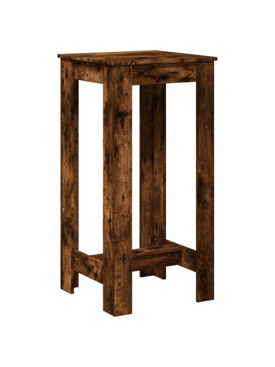 Barový stůl kouřový dub 51 x 50 x 103,5 cm kompozitní dřevo