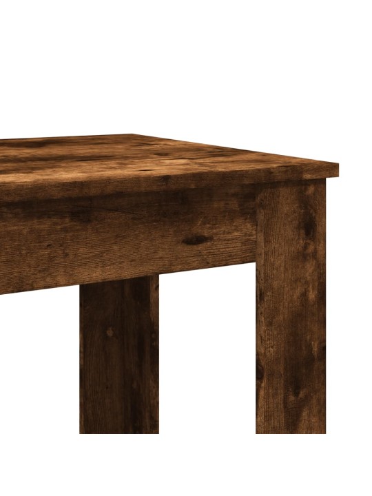 Barový stůl kouřový dub 51 x 50 x 103,5 cm kompozitní dřevo