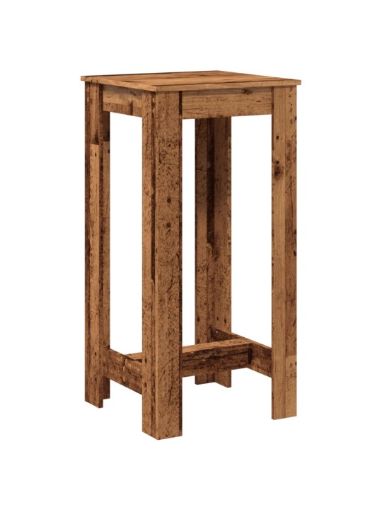 Barový stůl old wood 51 x 50 x 103,5 cm kompozitní dřevo
