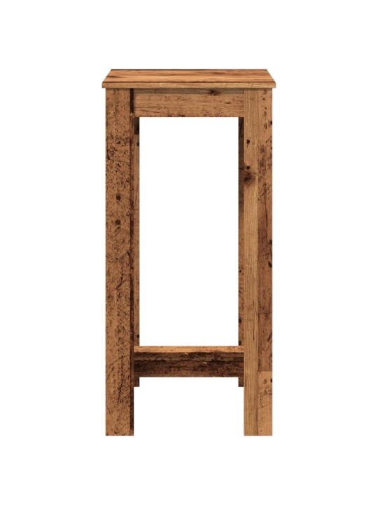 Barový stůl old wood 51 x 50 x 103,5 cm kompozitní dřevo