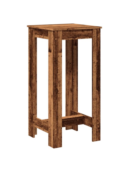 Barový stůl old wood 51 x 50 x 103,5 cm kompozitní dřevo